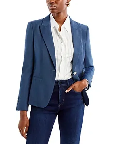 Hugo Boss Januri Single Button Blazer In Indigo