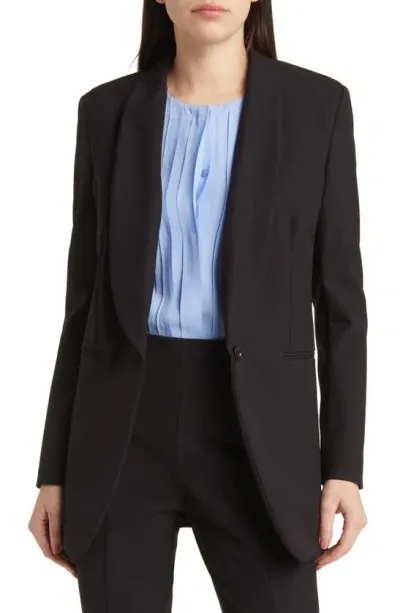 Hugo Boss Jegular One-button Blazer In Black