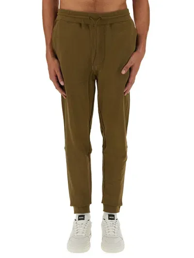 Hugo Boss Jogging Pants In Green