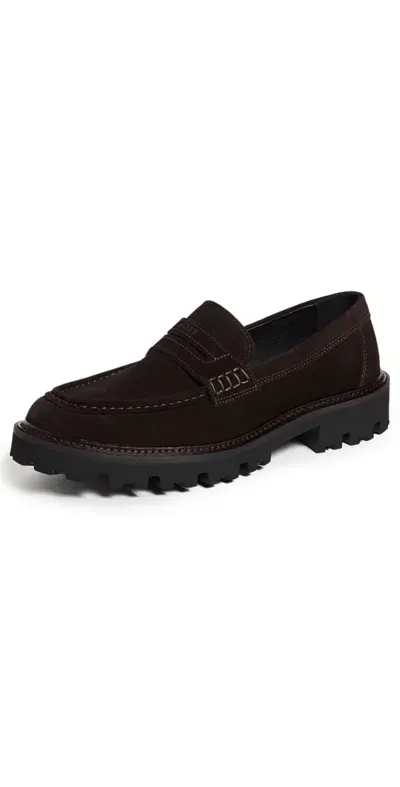 Hugo Boss Julyo Loafers Dark Brown