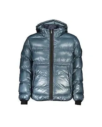 Pre-owned Hugo Boss Kapuzenjacke Aus Polyamid Mit Reissverschluss - - Jackets - Green In Grün