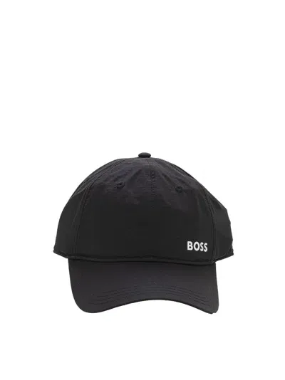 Hugo Boss Lach-rs- Baseball Cap In Black