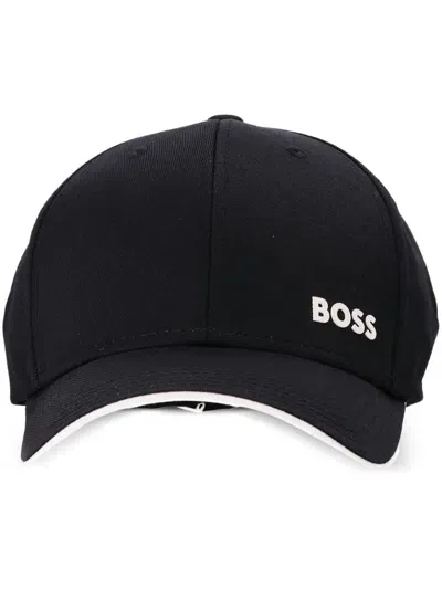 Hugo Boss Logo Cap In Black