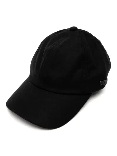 Hugo Boss Logo Label Cap In Black