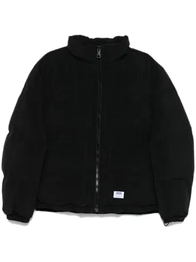 Hugo Boss Logo-patch Padded Jacket In Black