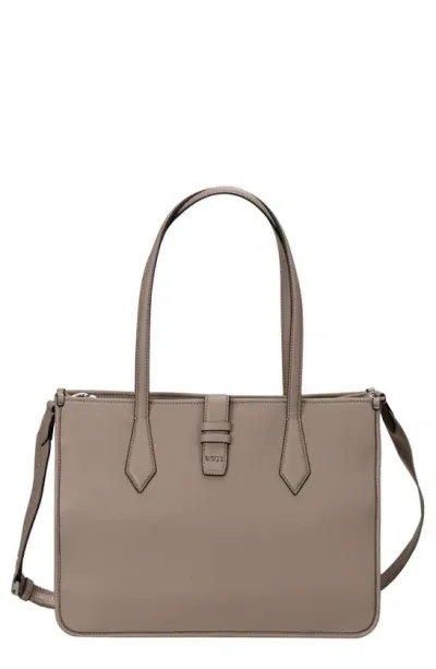 Hugo Boss Maddie Tote In Grey