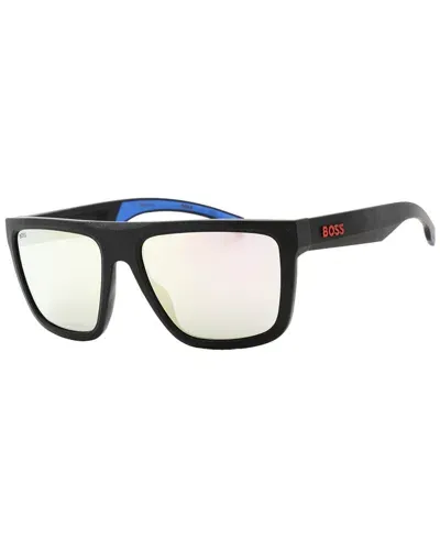 Hugo Boss Boss  1451/s Square Frame Sunglasses In Black