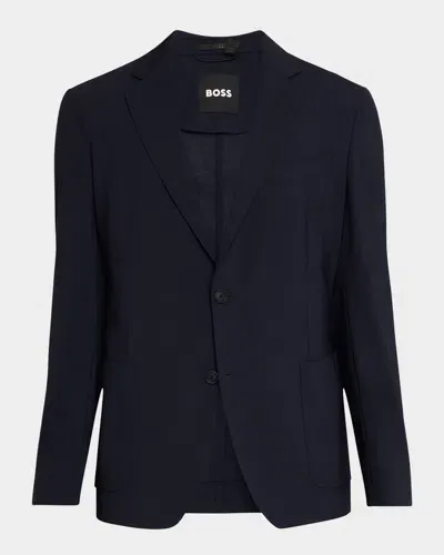 Hugo Boss Men's Hanry Performance Tech Sport Coat In Dk Bu