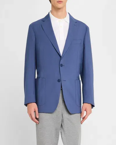 Hugo Boss Men's Hanry Performance Tech Sport Coat In Nvy