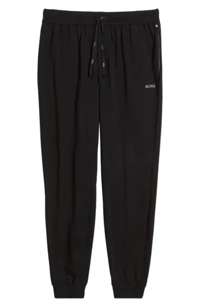 Hugo Boss Mix Match Pajama Joggers In Black