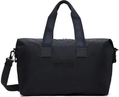 Hugo Boss Navy 3.0 Holdall Duffle Bag In 404-dark Blue