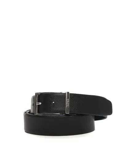 Hugo Boss Ofede Belt In Black