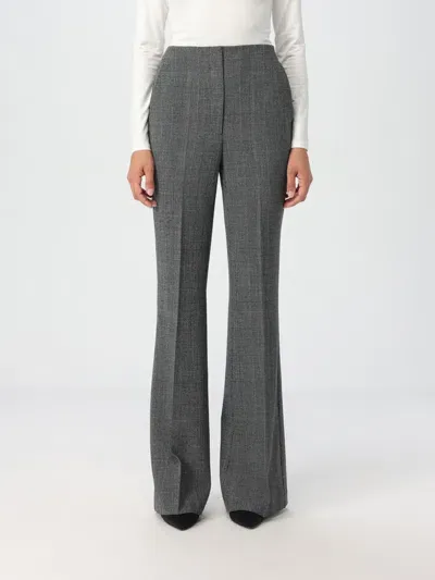 Hugo Boss Pants Boss Woman Color Grey In Grau