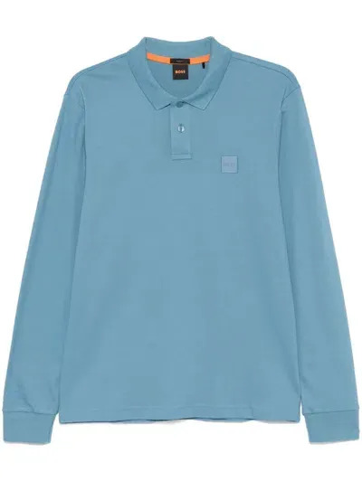 Hugo Boss Passerby Polo Shirt In Blue