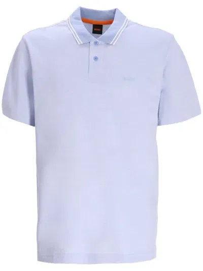 Hugo Boss Peoxford Polo Shirt In Pink