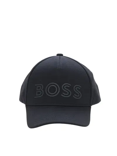 Hugo Boss Pyer-old-school- Baseball Cap In Blue