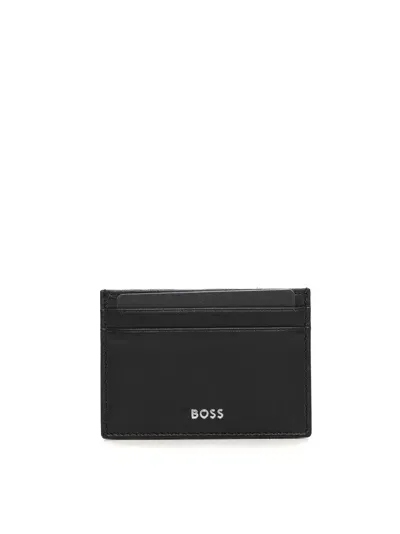 Hugo Boss Randy-n-card-case Credit Card Holder In Black