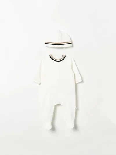 Hugo Boss Romper Boss Kids Color White In Weiss