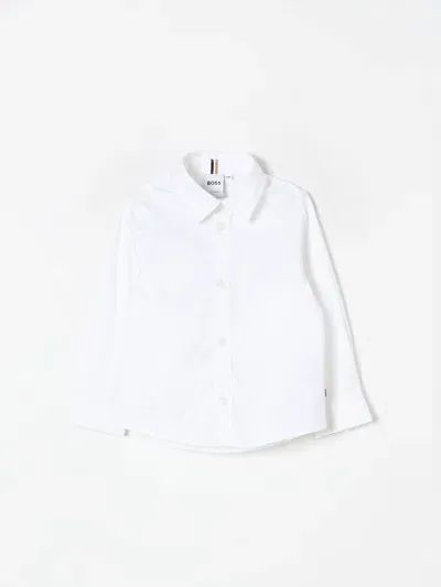 Hugo Boss Shirt Boss Kids Color White In Weiss