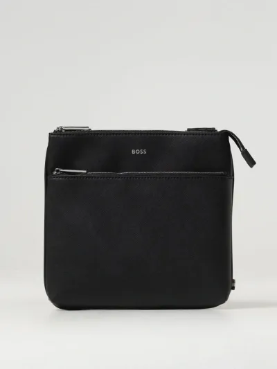 Hugo Boss Shoulder Bag Boss Men Color Black