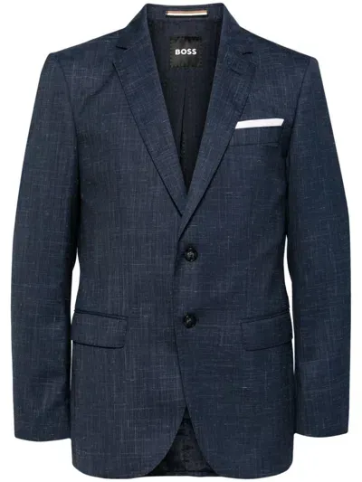 Hugo Boss Blazer Boss Herren Farbe Blau In Blue