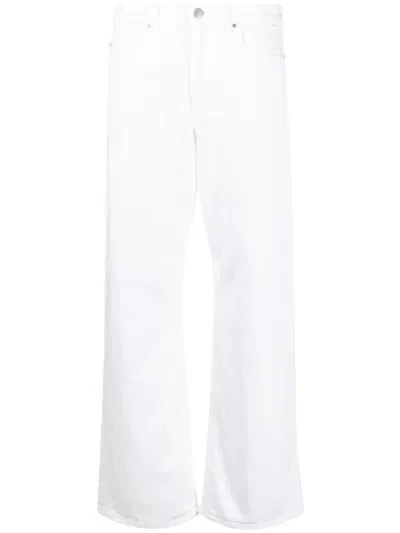 Hugo Boss Straight-leg Jeans In White