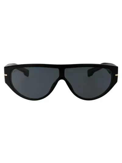 Hugo Boss Sunglasses In 807ir Black