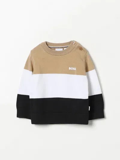 Hugo Boss Sweater Boss Kids Color Beige