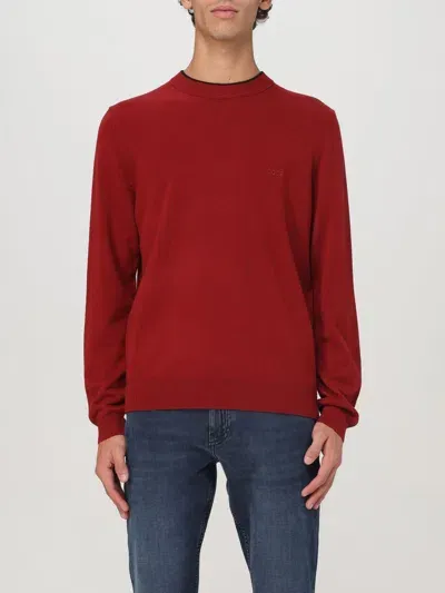 Hugo Boss Sweater Boss Men Color Red In Rot