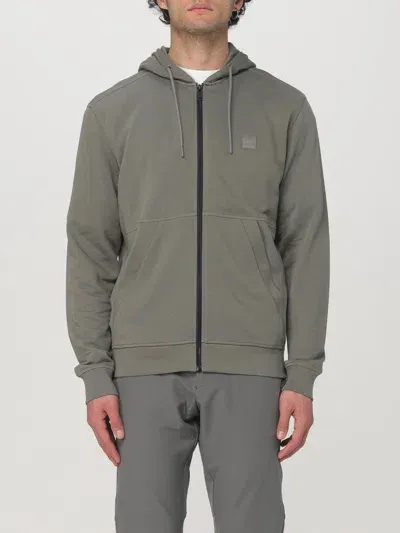 Hugo Boss Sweatshirt Boss Men Color Grey In Grau