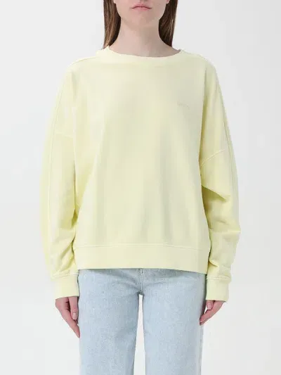 Hugo Boss Sweatshirt Boss Woman Color Yellow In 黄色