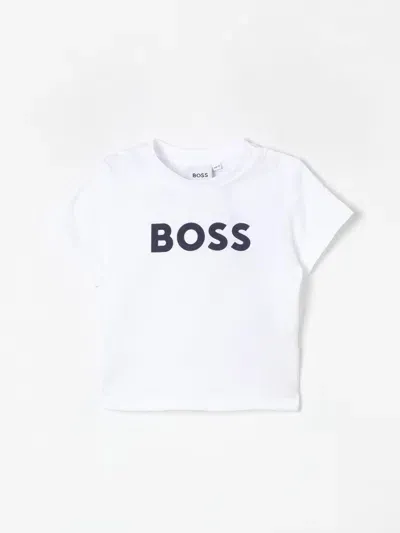 Hugo Boss T-shirt Boss Kids Color White In Weiss