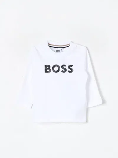 Hugo Boss T-shirt Boss Kids Color White In Weiss