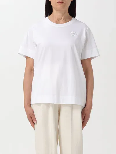 Hugo Boss T-shirt Boss Woman Color White In 白色