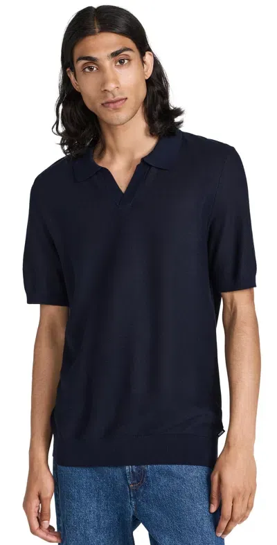 Hugo Boss Tempio Knit Polo Dark Blue