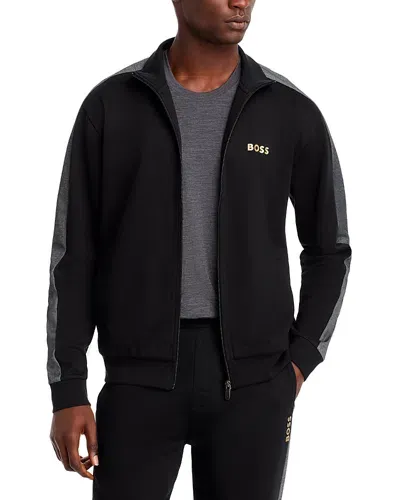 Hugo Boss Track Jacket In Black