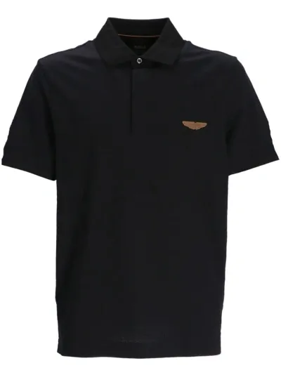 Hugo Boss William Polo Shirt In Black