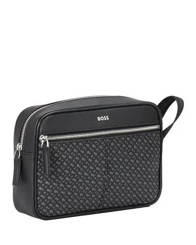 Hugo Boss Zair Washbag In Black