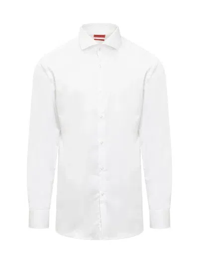 Hugo Buttoned Long In White