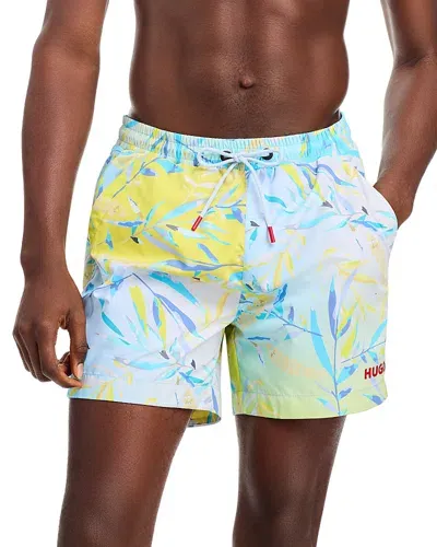 Hugo Calala 4.72 Swim Shorts In Light Pastel Yellow