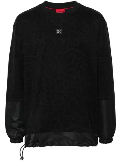 Hugo Dabyuno Sweatshirt In Schwarz