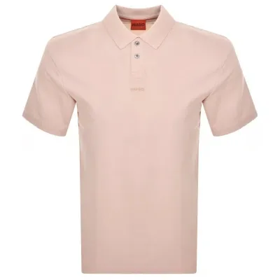 Hugo Dangula Polo T Shirt Pink