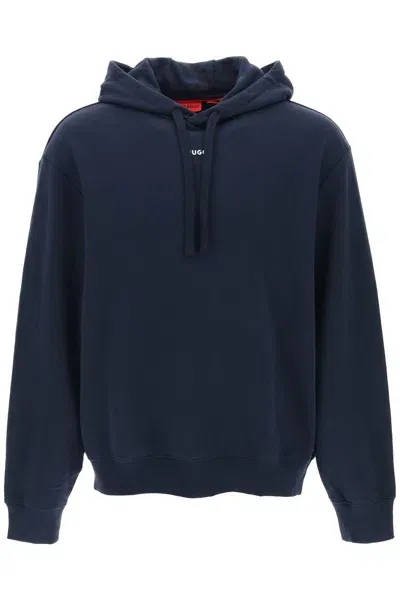 Hugo Dapo Hoodie In Blue