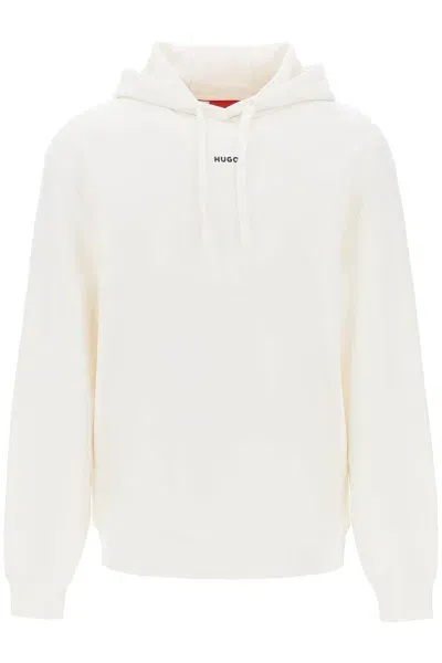 Hugo Dapo Hoodie In White