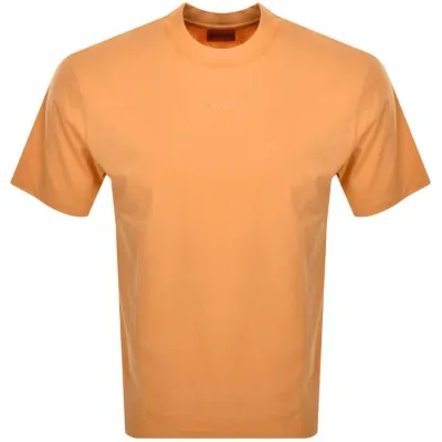 Hugo Dapolino T Shirt Orange