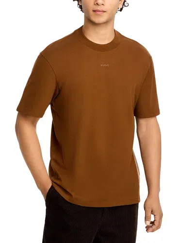 Hugo Dapolino Tee In Medium Brown