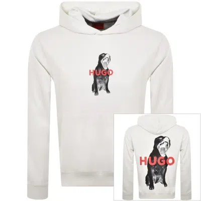 Hugo Dartchon Hoodie White