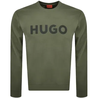 Hugo Dem Sweatshirt Green