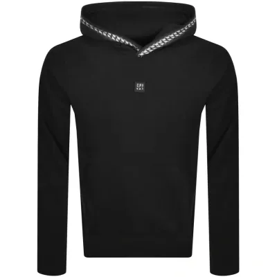 Hugo Detachi Hoodie Black