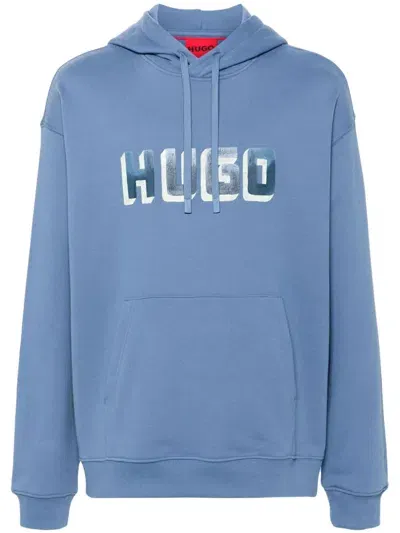 Hugo Diquerio Hoodie In Blue